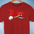 Believe Bear Pride Jingle Bell Premium Unisex T-Shirt - Red